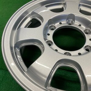 □5893 良品 ブリヂストン BRIDGESTONE NR280 ハイエース レジアスエース 等 15インチ 6J +35 6穴 139.7 アルミホイール 4本の画像7