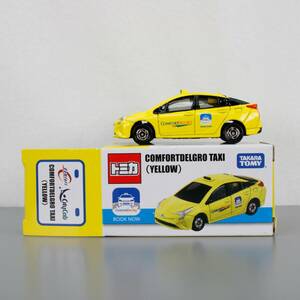 トミカ COMFORTDELGRO TAXI ( YELLOW ) 希少品 アジア限定 Prius Singapore Taxi Comfort citycab tomica TOYOTA プリウス TAKARA TOMY