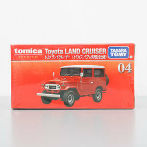 トミカ プレミアム 04 トヨタ ランドクルーザー ( トミカプレミアム発売記念仕様 ) Toyota LAND CRUISER tomica PREMIUM TAKARA TOMY