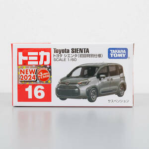 トミカ 16 トヨタ シエンタ ( 初回特別仕様 )Toyota SIENTA tomica TAKARA TOMY