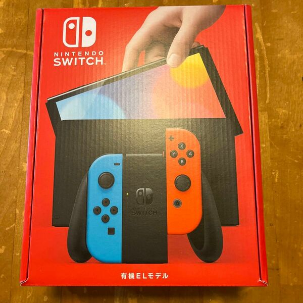 【新品未使用！！】Nintendo Switch 有機ELモデル ネオンブルー ネオンレッド