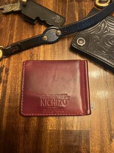 KICHIZO × GROK LEATHER collaboration hand leather wallet g lock leather, Wolf`s head,RATS. Porter Classic,RRL PHAETON