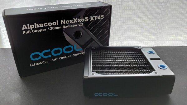 Alphacool NexXxos XT45 全銅製 120mm ラジエーター