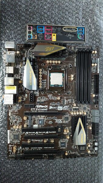 ASRock Z77 Extreme6 マザーボード ATX 動作確認済み