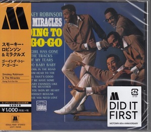 【CD】スモーキー・ロビンソン＆ミラクルズ　/　ゴーイング・トゥ・ア・ゴーゴー　MOTOWN 60th R＆B【新品：送料100円】