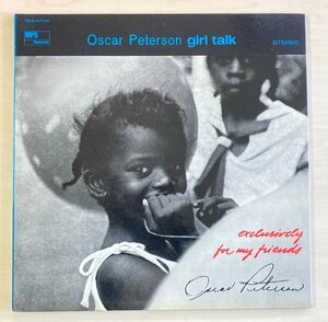LPA23255 オスカー・ピーターソン OSCAR PETERSON / ガール・トーク 国内盤LP