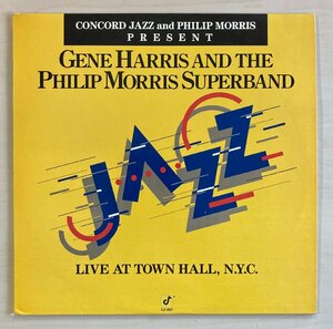 LPA23236 ジーン・ハリス & ザ・フィリップ・モリス・スーパーバンド GENE HARRIS / LIVE AT TOWN HALL, N.Y.C. 輸入盤LP 盤良好 USA