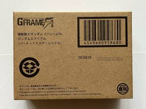 １円スタート 組立済み BANDAI 機動戦士ガンダム 水星の魔女 GフレームFA ガンダムエアリアル(パーメットスコア・シックス)