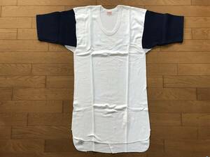 当時物　未使用　デッドストック　タマザワ　TAMAZAWA　野球アンダーシャツ　半袖　サイズ：O　　HF1978