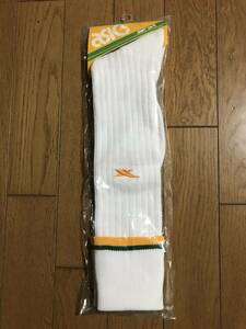 当時物　未使用　デッドストック　アシックス　Asics　シャペ　ソックス　サッカー　品番：CP-048　サイズ：24‐26　　HF2159