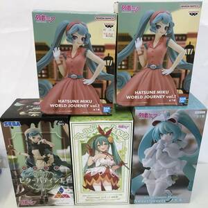 41　初音ミク プライズ景品 フィギュア まとめ 中古品 (140)