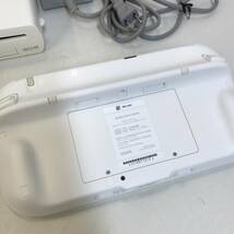 24　任天堂WiiU ホワイト 本体 箱なし 中古品 (80)_画像3