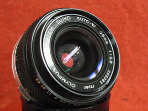 K183/カメラレンズ OLYMPUS OM-SYSTEM ZUIKO AUTO-W 28mm 1:2.8 オリンパス 他多数出品中