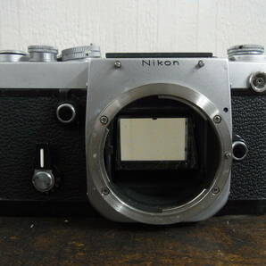 K251/一眼レフカメラ Nikon F2 8056258 シルバー ボディ 部品取り ジャンク品 ニコン 詳細は説明文記載 他多数出品中の画像2