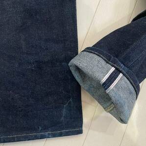 BIG JOHN(ビッグジョン) M106G (000B) 23oz selvedge denim / Slim 極厚デニム スリムジーンズ Ｗ３２の画像6