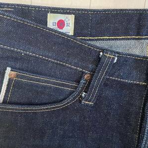 BIG JOHN(ビッグジョン) M106G (000B) 23oz selvedge denim / Slim 極厚デニム スリムジーンズ Ｗ３２の画像8