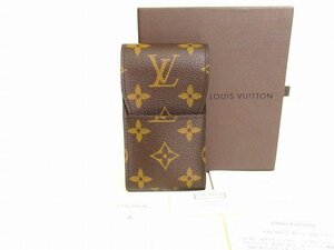 【未使用保管品】 ルイヴィトン LOUIS VUITTON モノグラム タバコケース シガレットケース エテュイ シガレット メンズ レディース