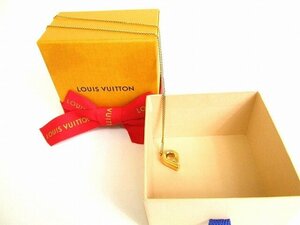 [Неиспользованное хранилище] Louis Vuitton Louis Vuitton Gold сыграло GP LV &amp; Me P Ожерелье мужчин