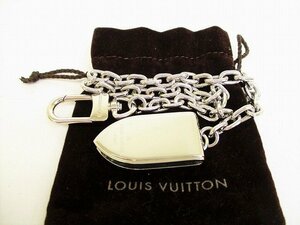 【美品】 ルイヴィトン LOUIS VUITTON パンス・ビエ・シェンヌ オジーヴ チェーン付き マネークリップ メンズ レディース