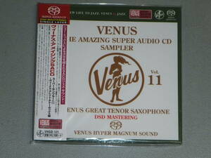 USED★SACD(シングルレイヤー/ハードカバー綴じブック型紙ジャケ)★スーパー・サンプラーVOL.11★ヴィーナス・グレイト・テナーサックス編