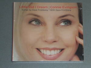 新品(US)★米美女JAZZシンガー/人気ジャケ★入手難★LITTLE DID I DREAM★CONNIE EVINGSON