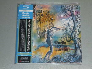 USED★紙ジャケ(SHM-CD)★伊プログレ名盤★入手難★クエラ・ヴェッキア・ロカンダ★QUELLA VECCHIA LOCANDA