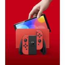 【新品未使用・送料無料】☆Nintendo Switch本体☆ 有機ELモデル マリオレッド ニンテンドースイッチ_画像1