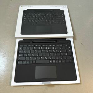 ★超美品★Microsoft Surface Pro X スリムペン付きキーボードブラック キーボード マイクロソフト 日本語配列 の画像4