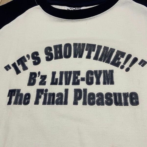 B'z ツアーTシャツ LIVE-GYM 2003 IT'S SHOWTIME レディースM 白 未使用品