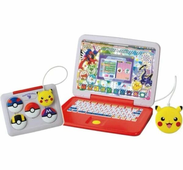 ポケモン ピカッとアカデミー マウスでゲットパソコンプラス　ポケットモンスター タカラトミー 子供用 教育用 知育玩具 