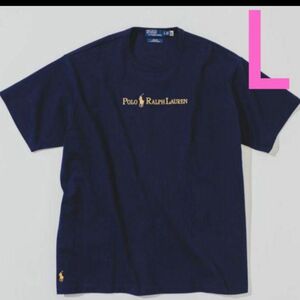 Ｌ POLO RALPH LAUREN BEAMS GoldLogo Tシャツ