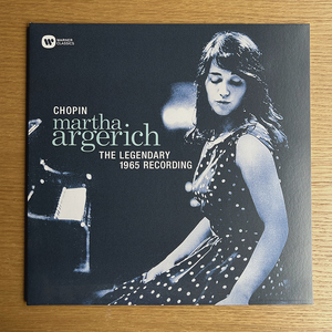  ● Martha Argerich マルタ・アルゲリッチ Chopin The Legendary 1965 Recording ●180g重量盤LP ●幻のショパン・レコーディング