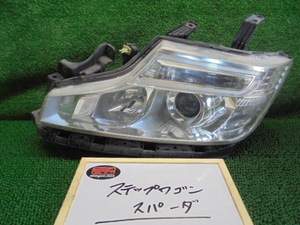 3FD7069 AO5)) ホンダ ステップワゴンスパーダ RK5/RK6 後期型 Z 純正 ヘッドライト左　コイト100-62075