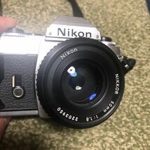 ☆Nikon ニコン☆一眼レフカメラ FG☆レンズ NIKKOR 50mm 1:1.8☆_画像2