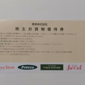 20枚 1000円分 東急ストア 50円×20枚 とうきゅう Precce お買い物優待券 2024年5月31日まで 東急 株主優待 の画像2