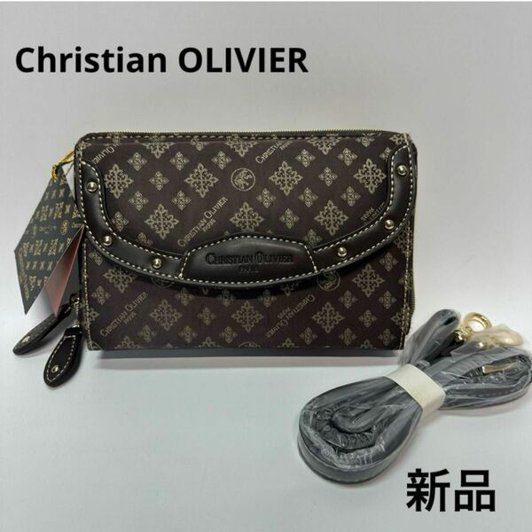 Christian OLIVIER ショルダーバッグ　ウォレット　財布　新品