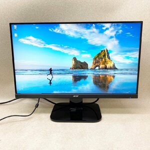 Acer/エイサー 27インチモニター KA270H 2020年製 電源ケーブル・VGAケーブル・音声ケーブル付き【引取可/大阪発】No.1