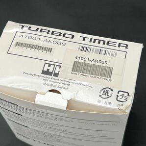 【未使用・開封品】 HKS ターボタイマー TURBO TIMER type0 赤文字 41001-AK009の画像3