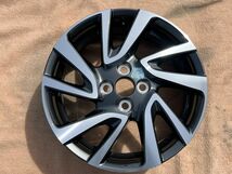 【新車外し】 トヨタ AQUA アクア 純正ホイール ４本セット 16×6J 4H100 +50 Zグレード 現行モデル ②_画像2