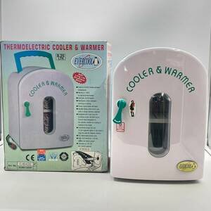 【★通電確認済み】COOLER＆WARMER クーラー＆ウォーマー 小型冷蔵＆保温機 電気冷温機 レトロ