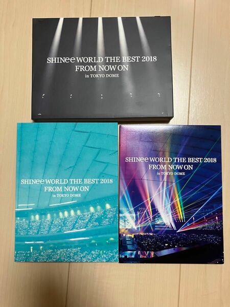 SHINee WORLD THE BEST 2018 FROM NOW ON TOKYO DOME 初回生産限定盤 ブルーレイ