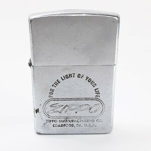 Zippo ジッポー ロゴ 1992年 シルバー 着火未確認