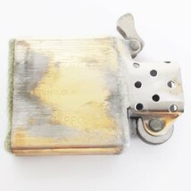 Zippo ジッポー ロゴ 1992年 シルバー 着火未確認_画像7