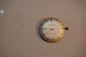 ★貴重品11・・・日本製、セイコークラウン手巻腕時計、1969年製造、21石入り、変わり文字盤、OH済み、調子良い