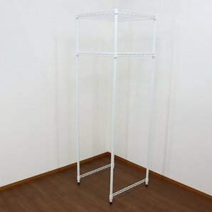 J5469◆ERECTA/エレクタ◆収納ラック◆棚板2枚◆メタルラック◆600×600×1900mmの画像1