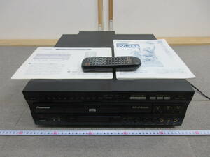 M【4-14】●16 PIONEER パイオニア DVD/LDプレーヤー DVL-K88 取説・リモコン付き 通電確認済み 中古品