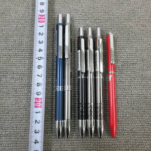 M【4-18】●12 文具店在庫品 PLATINUM プラチナ DOUBLE 3 ACTION 3機能 3色ボールペン 他 PILOT 2色ボールペン 1本 / 筆記用具の画像1