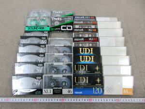 M[4-18]*20 electric shop stock goods cassette tape normal 3 1 pcs together maxellmak cell National National other unused long-term keeping goods 