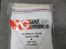 K130【4-28】▼ 衣料品店在庫品 グンゼ 男性用下着 ブリーフ Ｍ・Lサイズ 5点まとめて YG131 未使用長期保管品 / 肌着 アンダーウェア_画像8