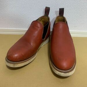 2014年 サイズ 9E 27cm RED WING レッドウィング ロメオ サイドゴアブーツ 赤茶 レザーブーツ 革靴 8145 